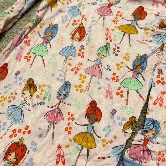 Little Sleepies Ballerina Pajamas - Picture 4 of 10